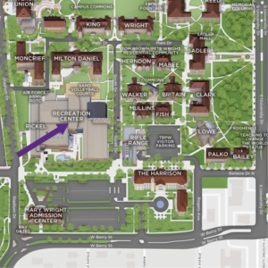 Campus Recreation & Wellness Promotion | Maps and Parking