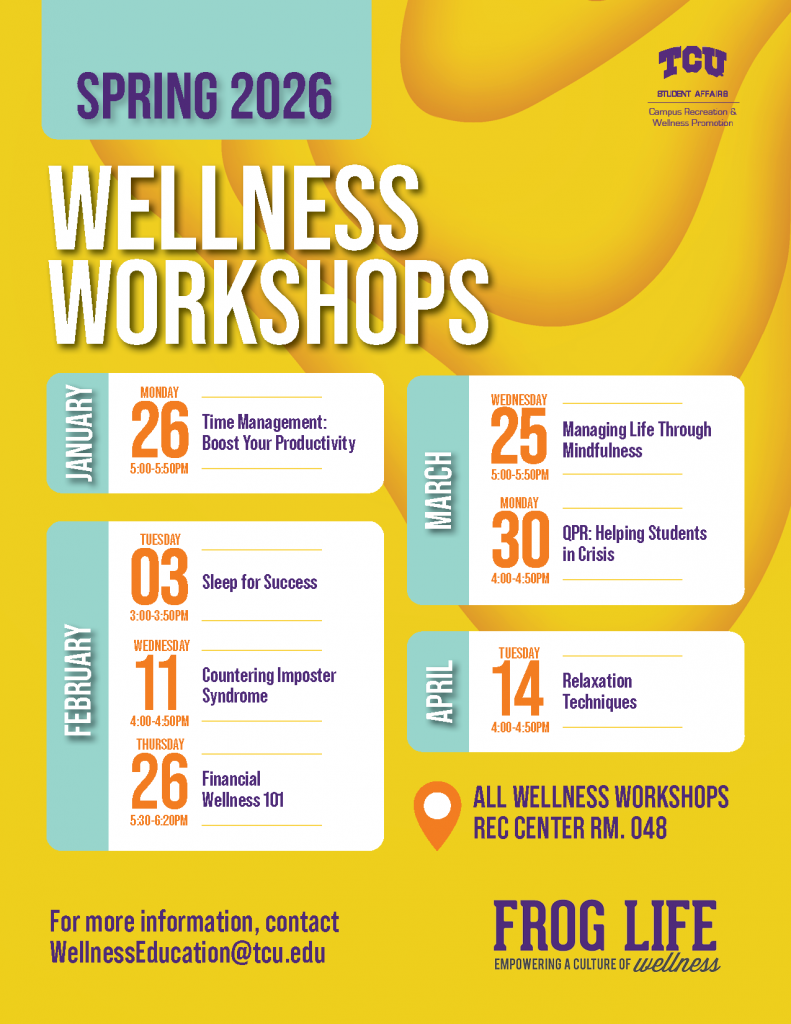 Spring 2026 Wellness Calendar